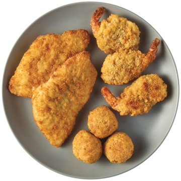 Meal Simple by H-E-B Panko Pollock, Shrimp, & Hushpuppies