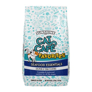 Cat Cafe Gourmet Seafood Essentials Dry Cat Food, 3 lbs