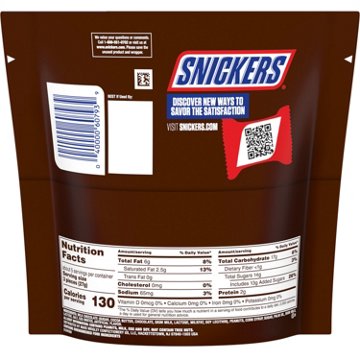 Snickers Minis Chocolate Candy Bars - Treating Size