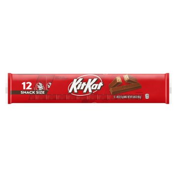 Kit Kat Milk Chocolate Wafer Snack Size Candy Bars, 12 pk