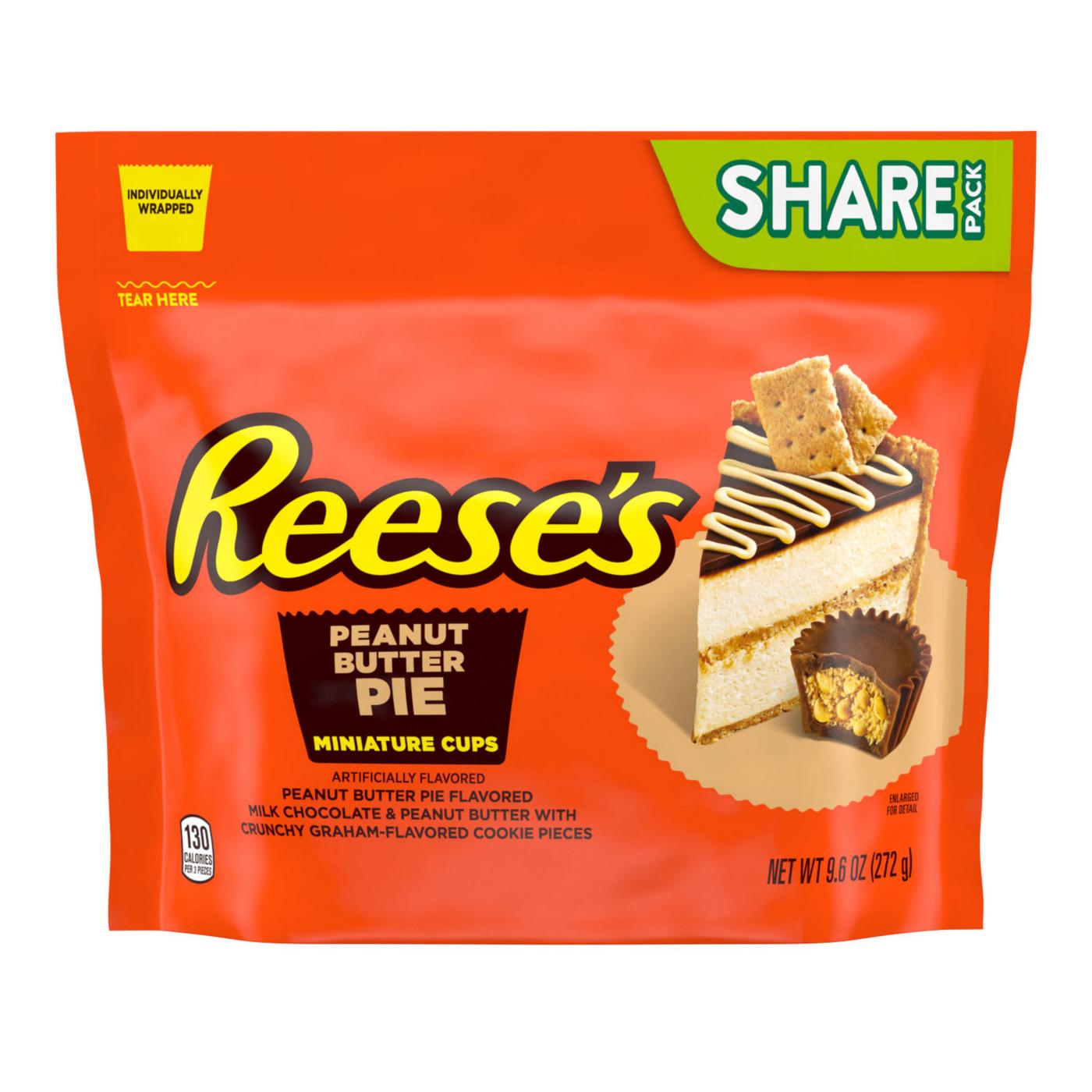 Reese's Peanut Butter Pie Peanut Butter Cups; image 1 of 7