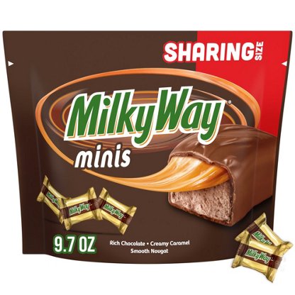 Twix Milk Chocolate Caramel Cookie Minis Candy Bars - Sharing Size