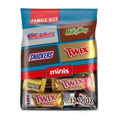 Snickers, Twix, Milky Way & 3 Musketeers Assorted Minis Chocolate