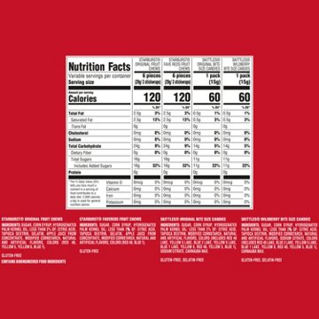 Skittles & Starburst Assorted Fun Size Candy - Jumbo Pack