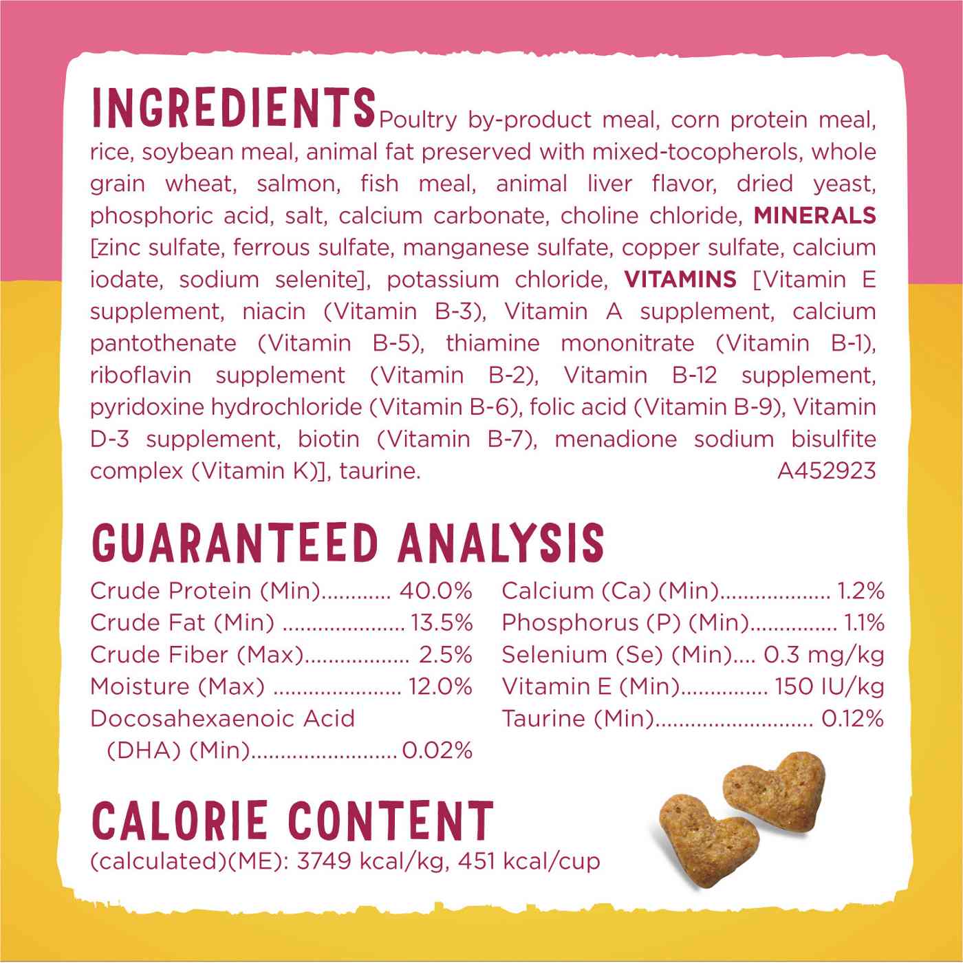 Kitten Chow Purina Healthy Development Cat Food - Real Salmon; image 5 of 10