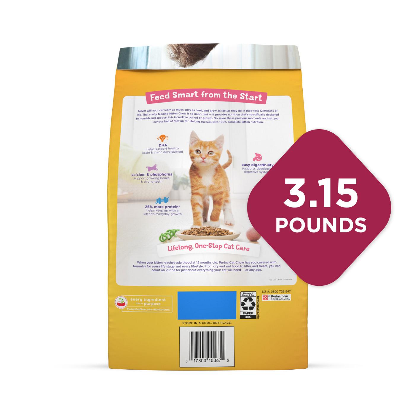 Kitten Chow Purina Healthy Development Cat Food - Real Salmon; image 9 of 10