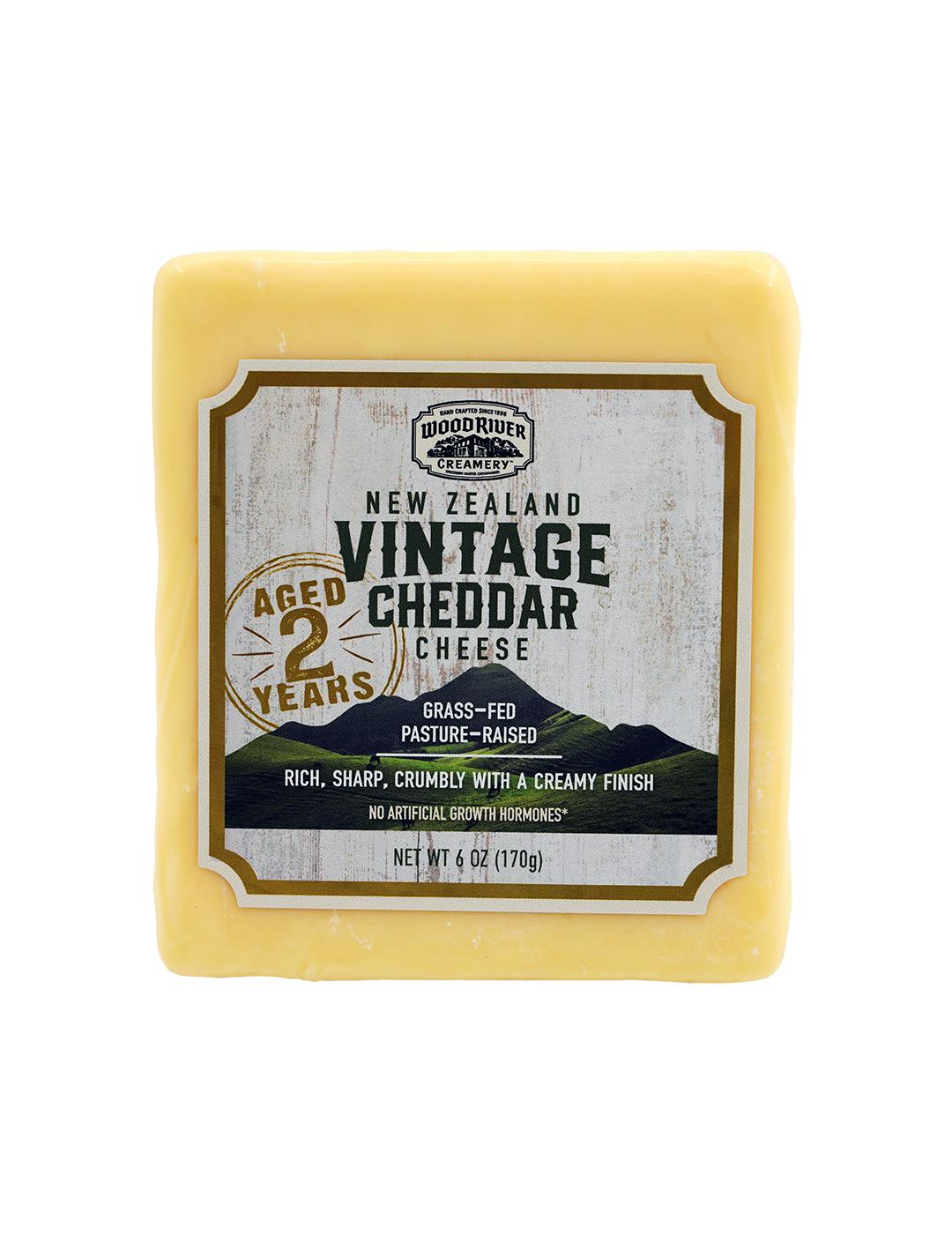 Wood River Creamery Vintage Cheddar Cheese; image 1 of 2