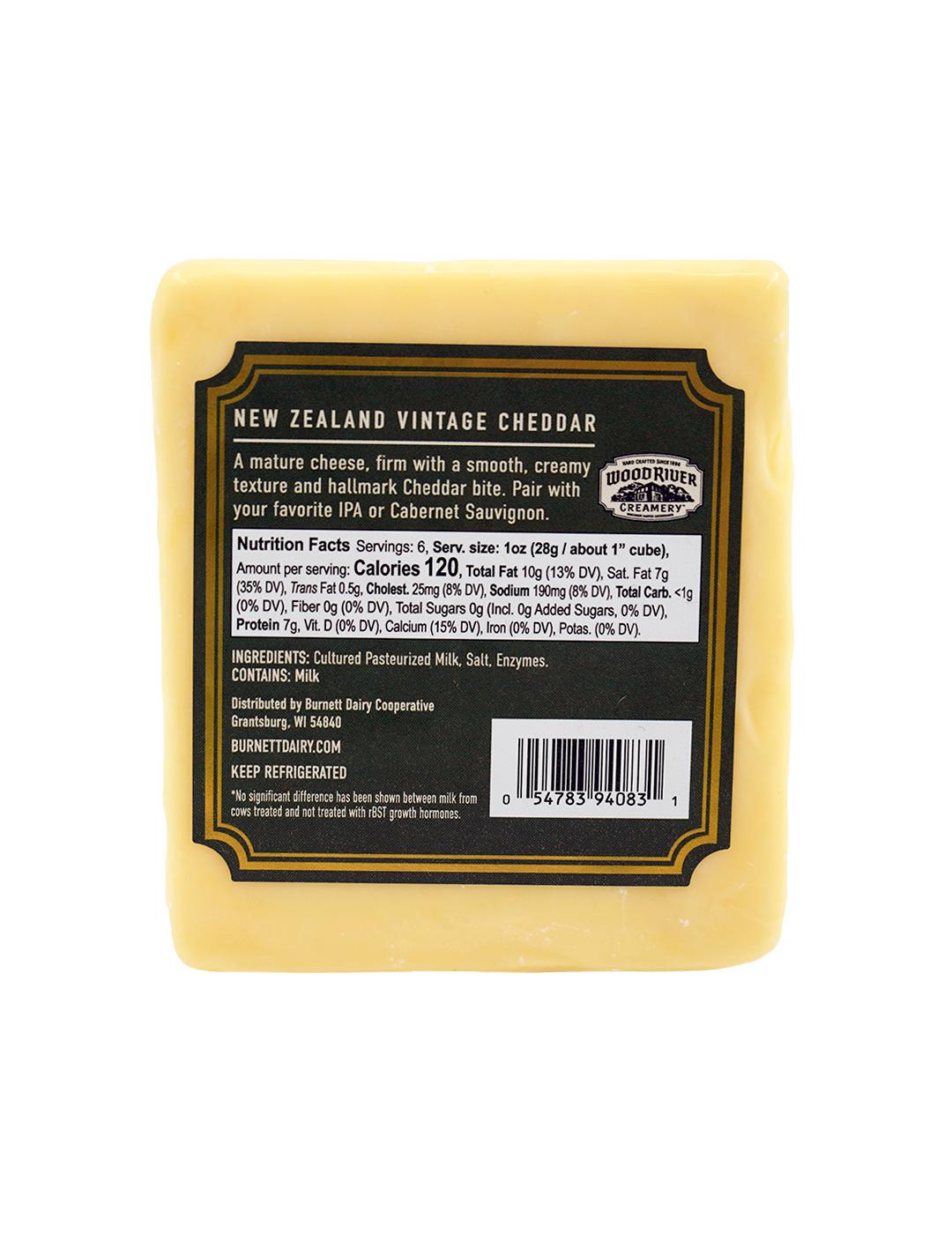 Wood River Creamery Vintage Cheddar Cheese; image 2 of 2