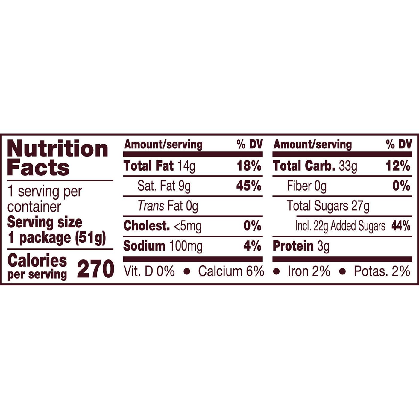 Hershey's Cookies 'n' Creme Snack Size Candy Bars, 4 pk; image 2 of 6