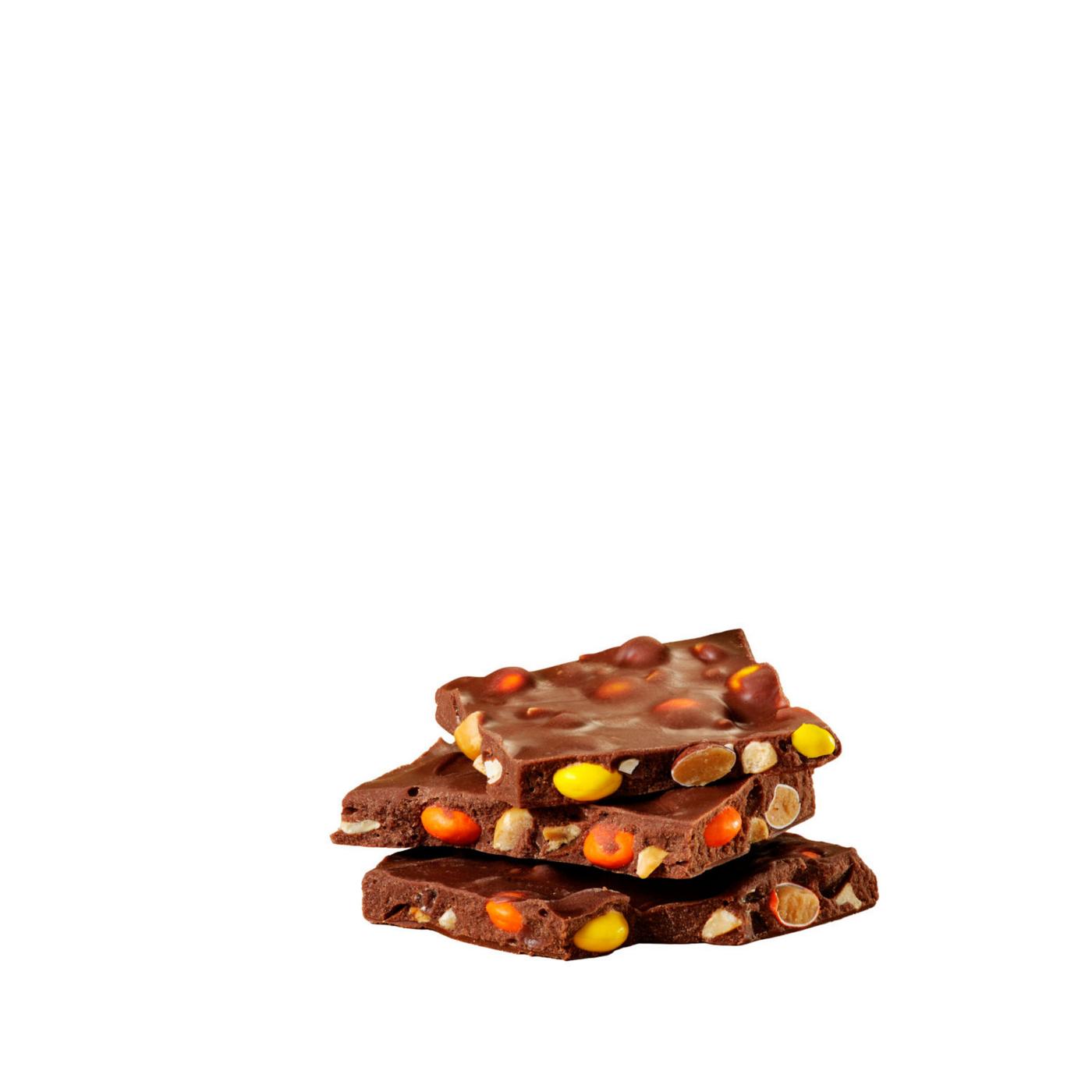 Reese's Pieces Milk Chocolate Candy with Peanuts Bark; image 2 of 7