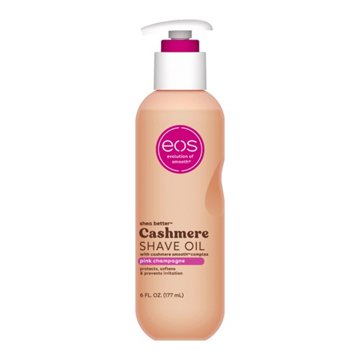 eos Shea Butter Cashmere Shave Oil - Pink Champagne, 6.00 fl oz