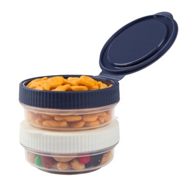 Progressive SnapLock Pop-Up Snack Containers, 2 pk