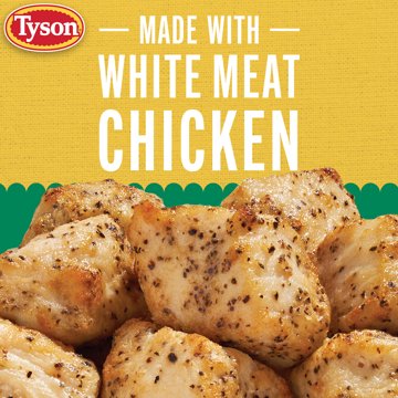 Tyson Frozen Lemon Pepper Boneless Chicken Bites