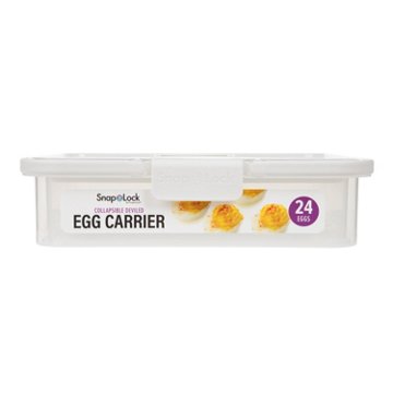 Progressive SnapLock Collapsible 24 Deviled Egg Carrier