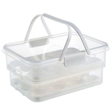 Progressive SnapLock Collapsible 24 Deviled Egg Carrier