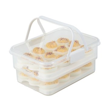 Progressive SnapLock Collapsible 24 Deviled Egg Carrier