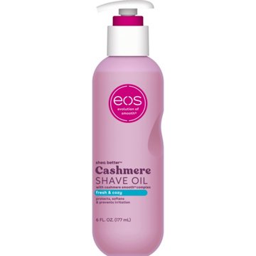 eos Shea Butter Cashmere Shave Oil - Fresh & Cozy, 6 oz