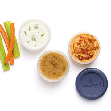 Progressive SnapLock Dressing Containers, 4 pk