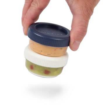 Progressive SnapLock Dressing Containers, 4 pk