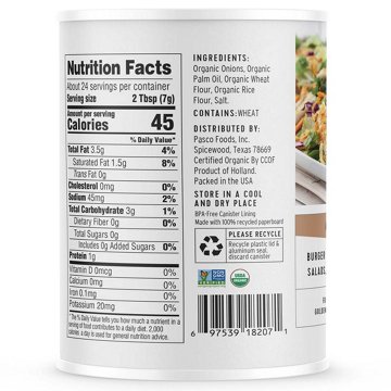 Golden Farms Organic Crispy Onions, 6 oz