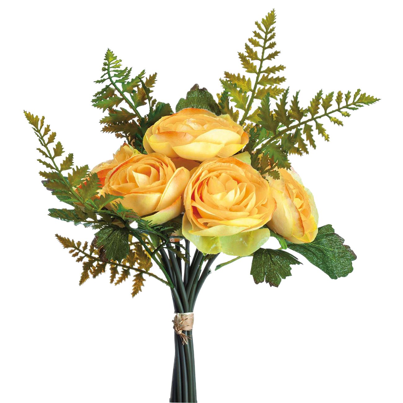 Allstate Floral Ranunculus Faux Botanical Bouquet - Shop Seasonal decor ...