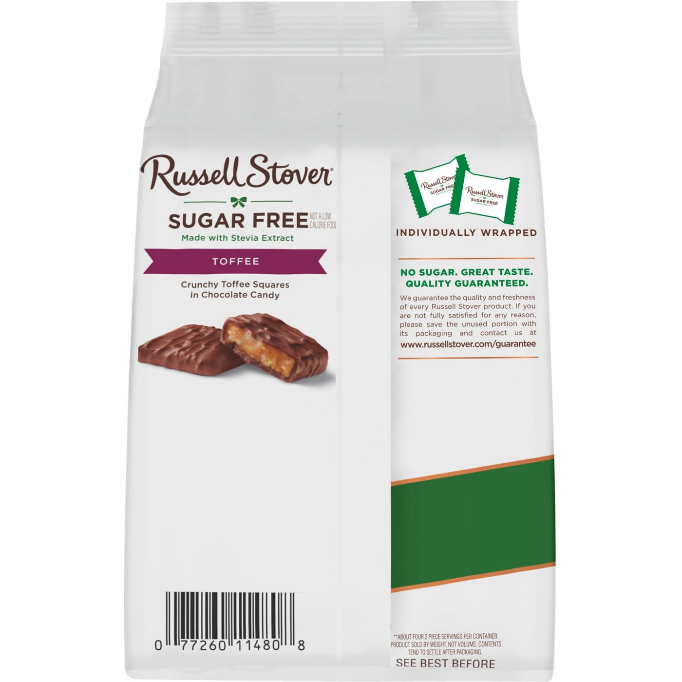 Russell Stover Sugar Free Toffee Squares in Chocolate Candy; image 4 of 10