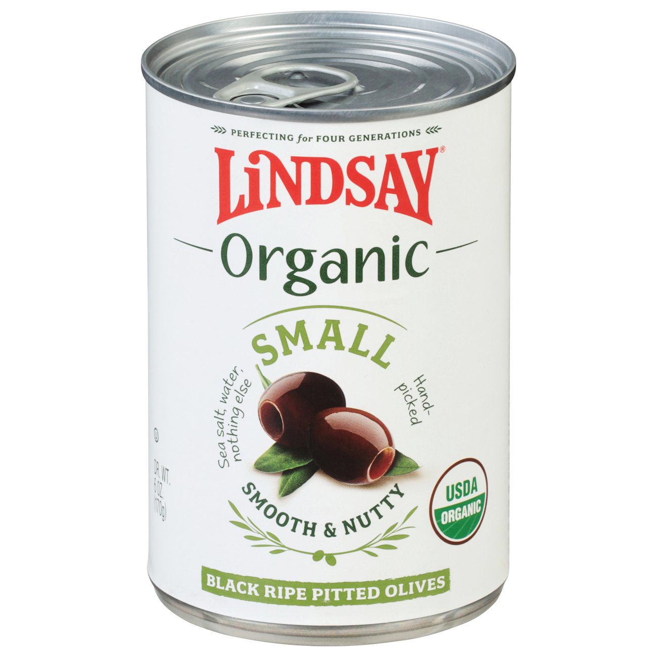 Lindsay Organic Small Black Ripe Pitted Olives - Shop Olives at H-E-B