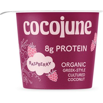Cocojune 8g Protein Organic Coconut Yogurt - Raspberry, 5 oz