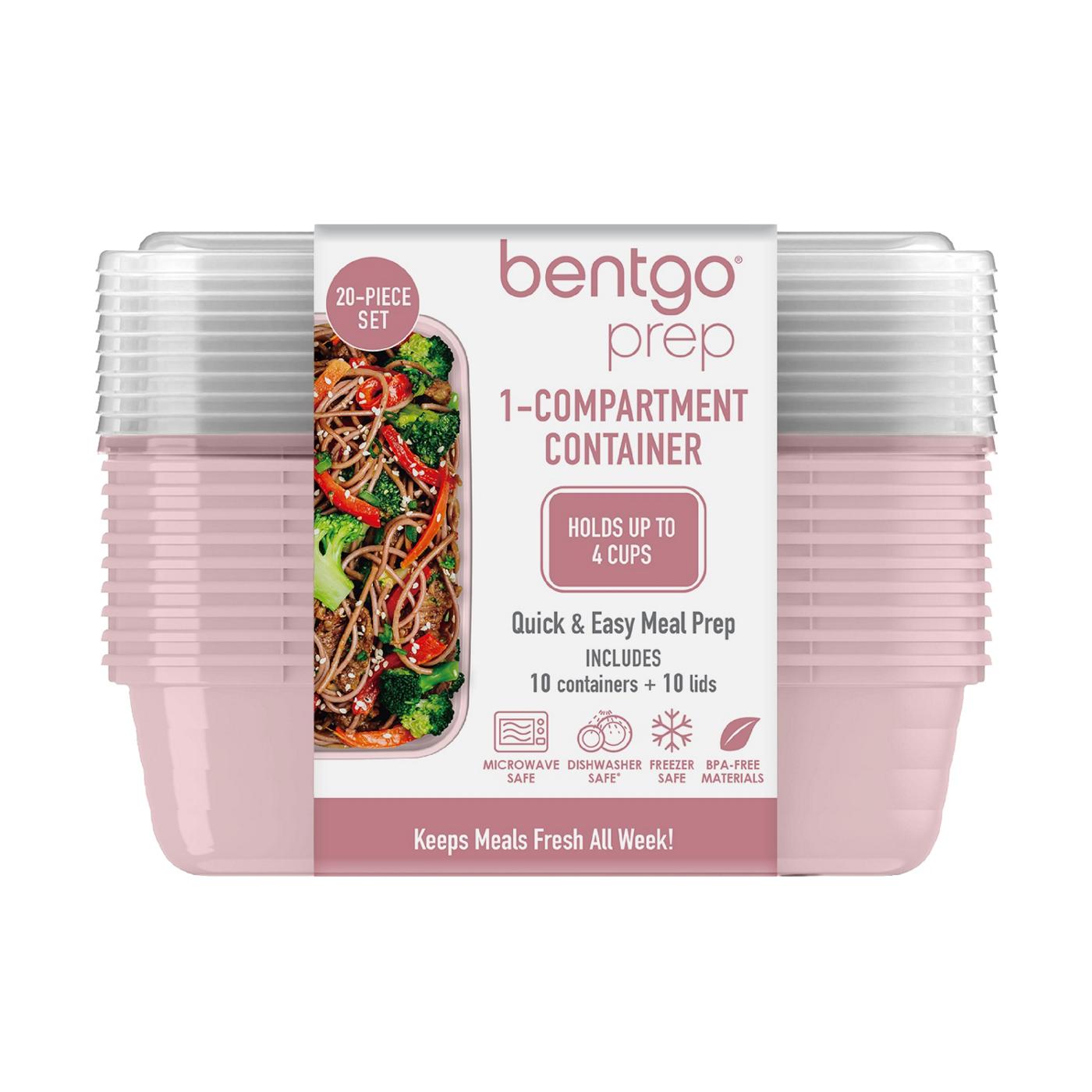 Bentgo Prep 1 Compartment Container - Blush Pink; image 1 of 4