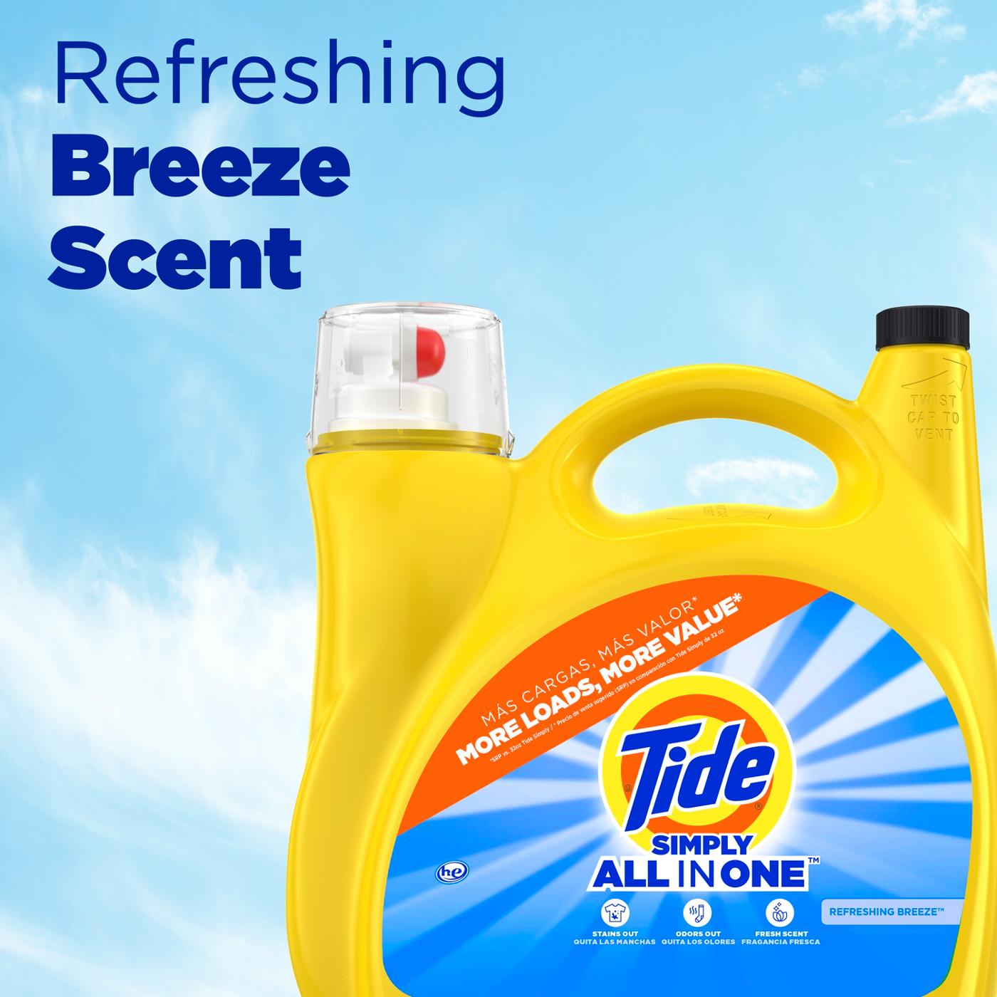 Tide Simply Clean All In One, 138 Loads - Refreshing Breeze; image 2 of 8