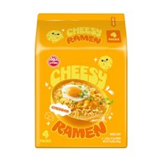 Ottogi Cheesy Cheddar Ramen 4 Pack, 15.68 oz | Joe V's Smart Shop