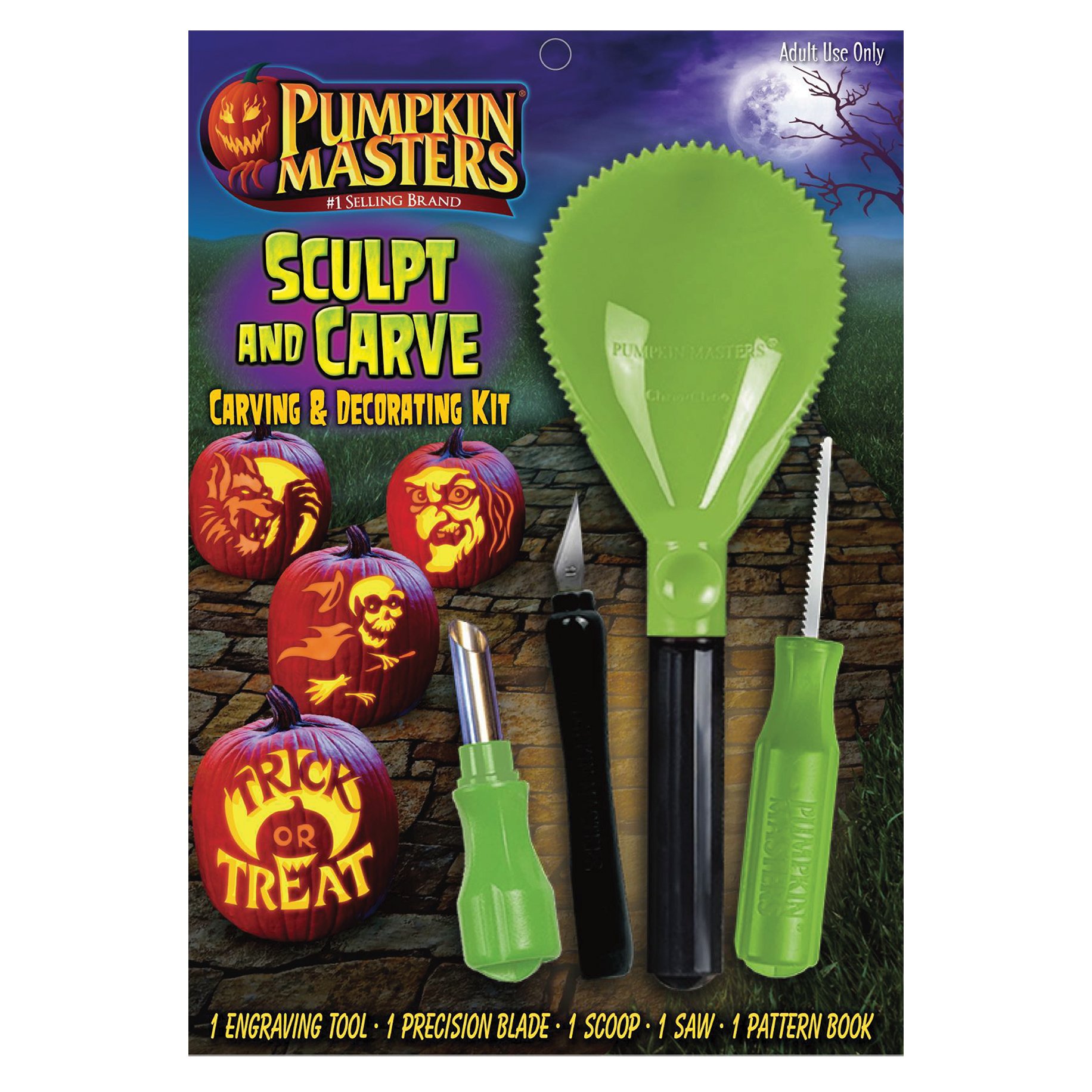 Pumpkin Masters Sculpt & Carve Decorating Kit - Shop Seasonal decor at ...