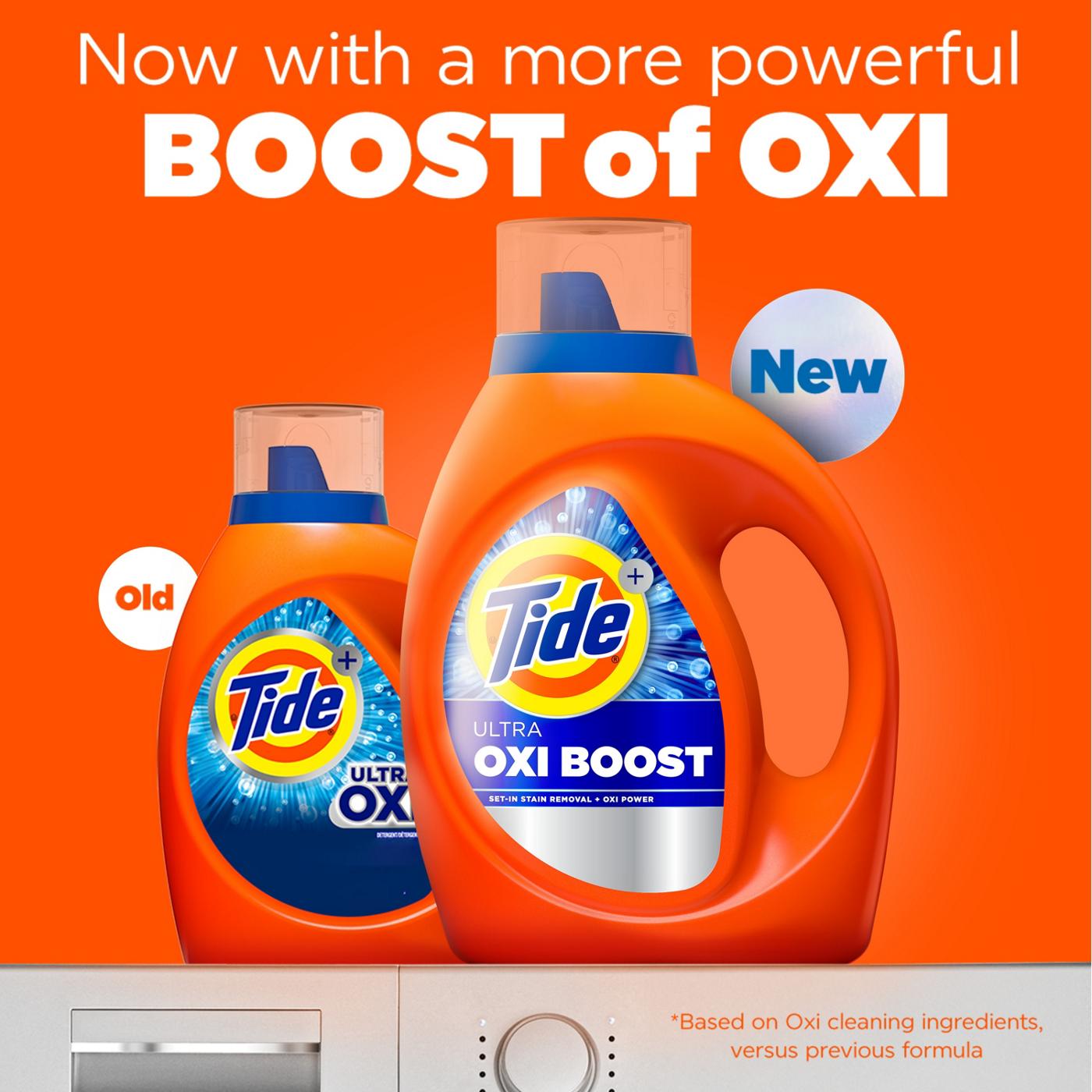 Tide Ultra Oxi Liquid Laundry Detergent, 105 Loads; image 10 of 10