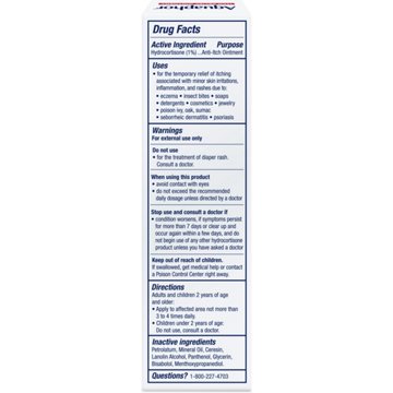 Aquaphor Maximum Strength Hydrocortisone Itch Relief Ointment