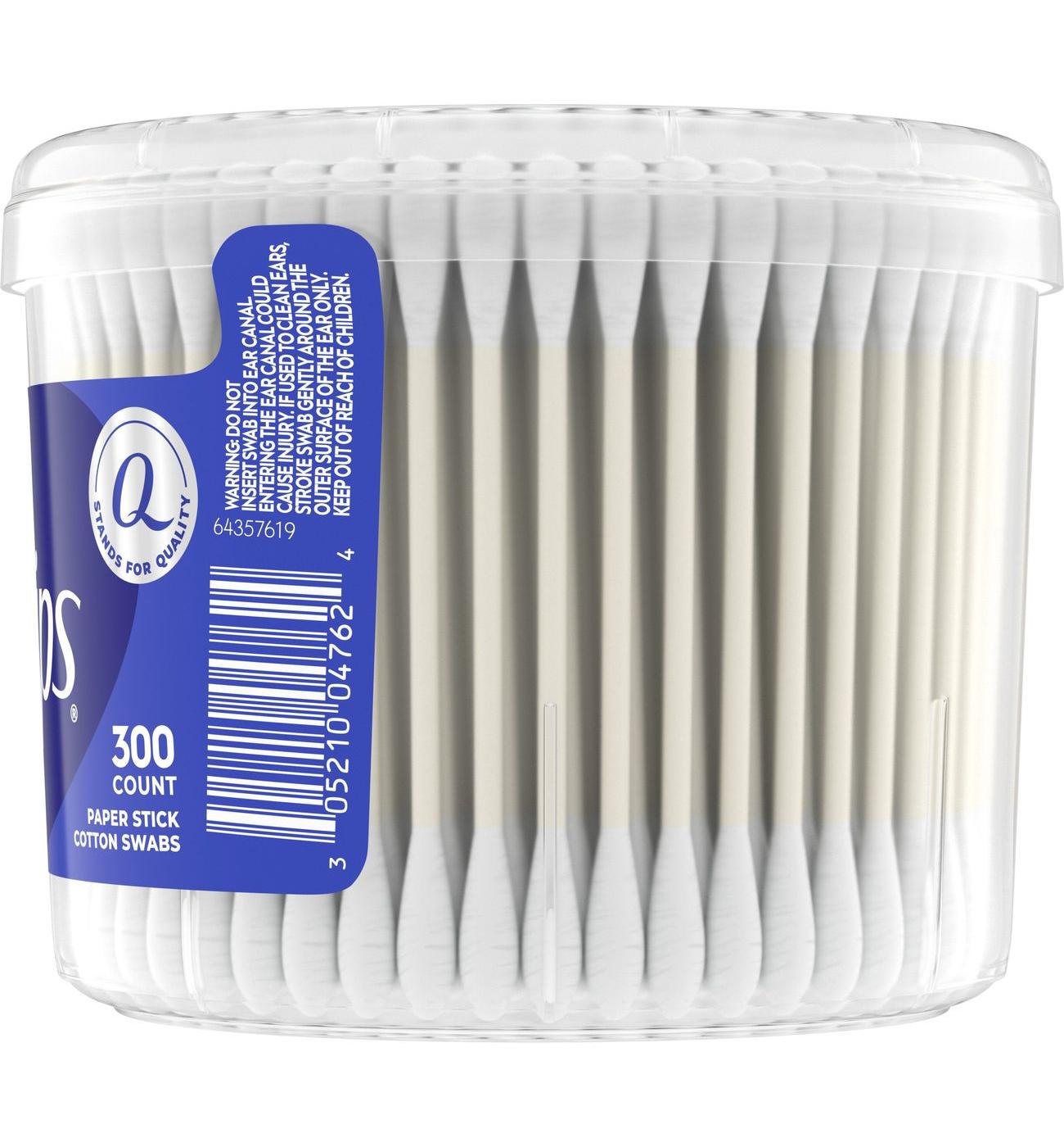 Q-tips Orginal Cotton Swabs Tub; image 2 of 3