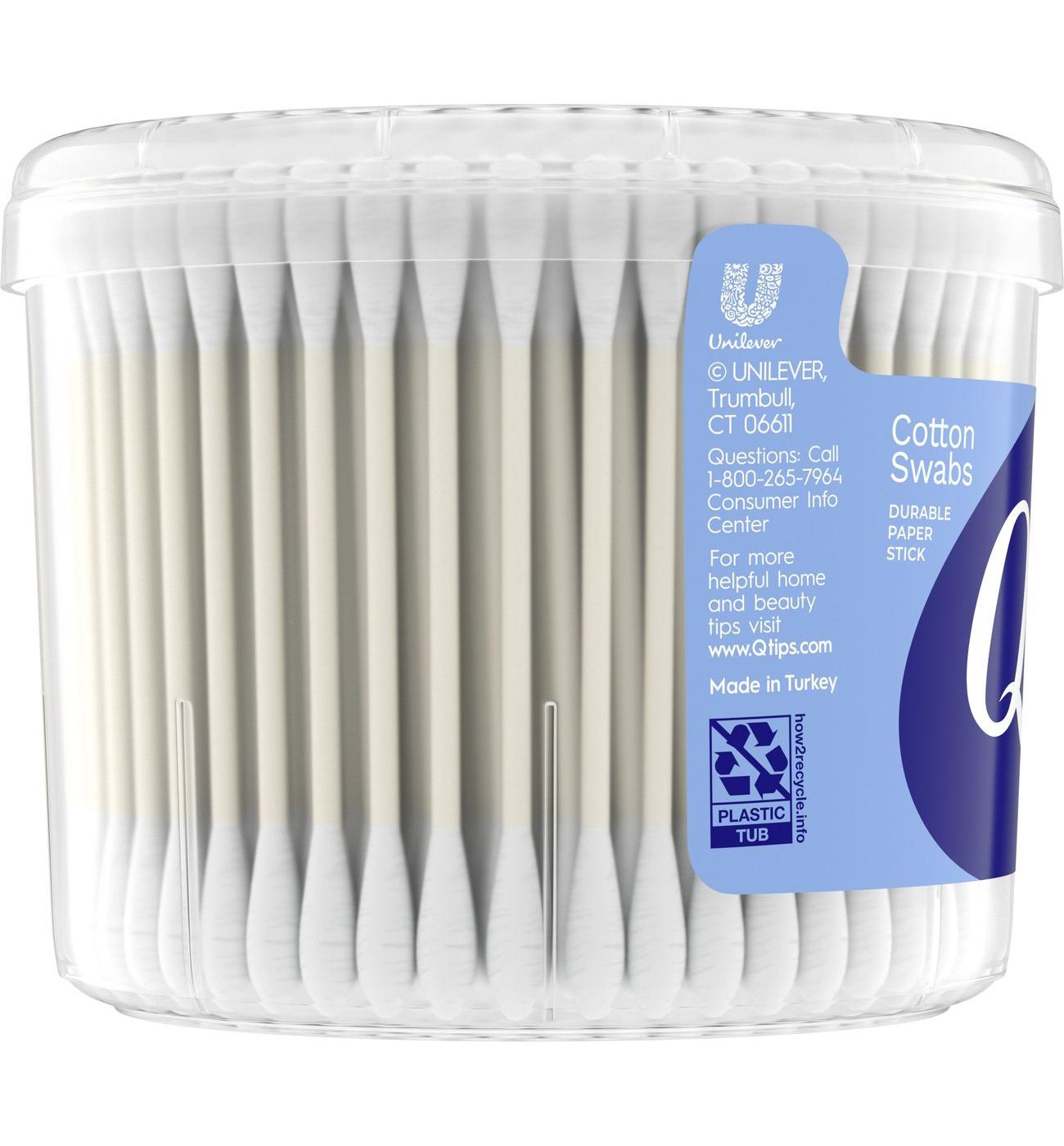 Q-tips Orginal Cotton Swabs Tub; image 3 of 3