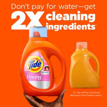 Tide Ultra Downy Liquid Laundry Detergent, 105 Loads - April Fresh