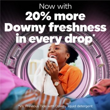 Tide Ultra Downy Liquid Laundry Detergent, 105 Loads - April Fresh