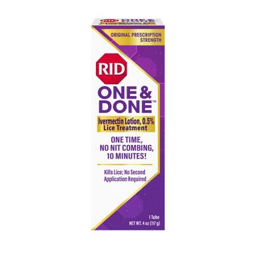 RID One & Done Ivermectin Lotion Lice Treatment, 4 oz