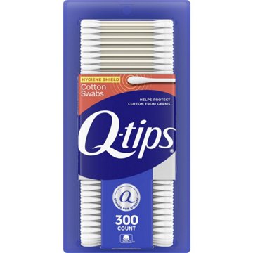Q-tips Hygiene Shield Cotton Swabs, 300 ct