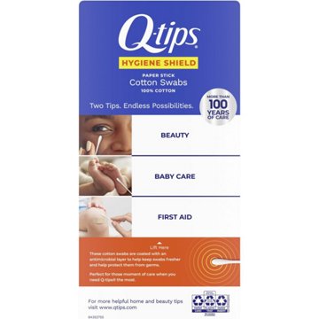 Q-tips Hygiene Shield Cotton Swabs, 300 ct