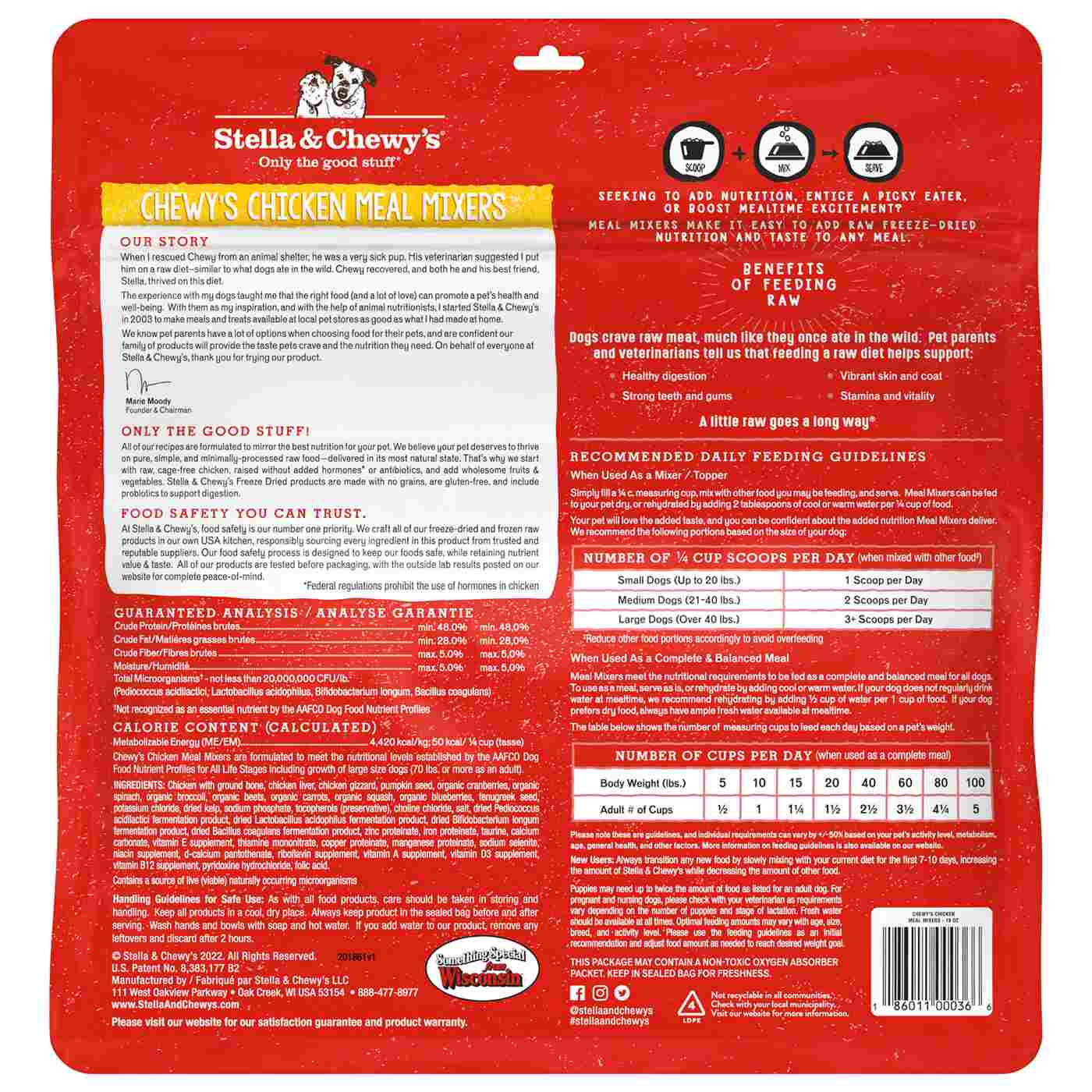 Stella & Chewy's Dog Freeze Dried Meal Mixers - Chicken; image 11 of 12