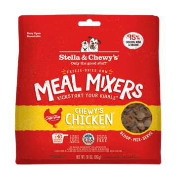 Stella & Chewy's Dog Freeze Dried Meal Mixers - Chicken, 18 oz