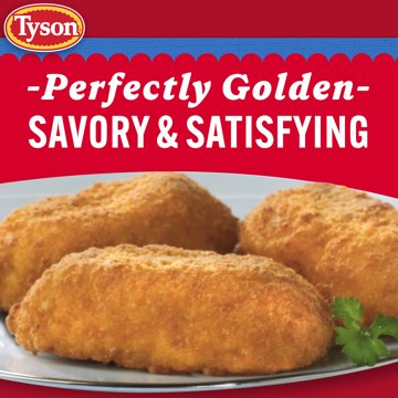 Tyson Frozen Stuffed Chicken Breasts Cordon Bleu