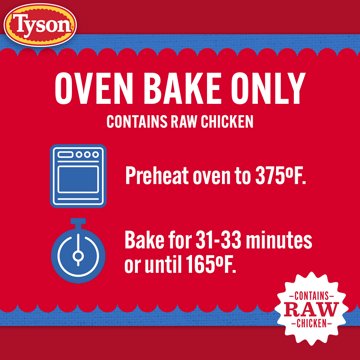 Tyson Frozen Stuffed Chicken Breasts Cordon Bleu
