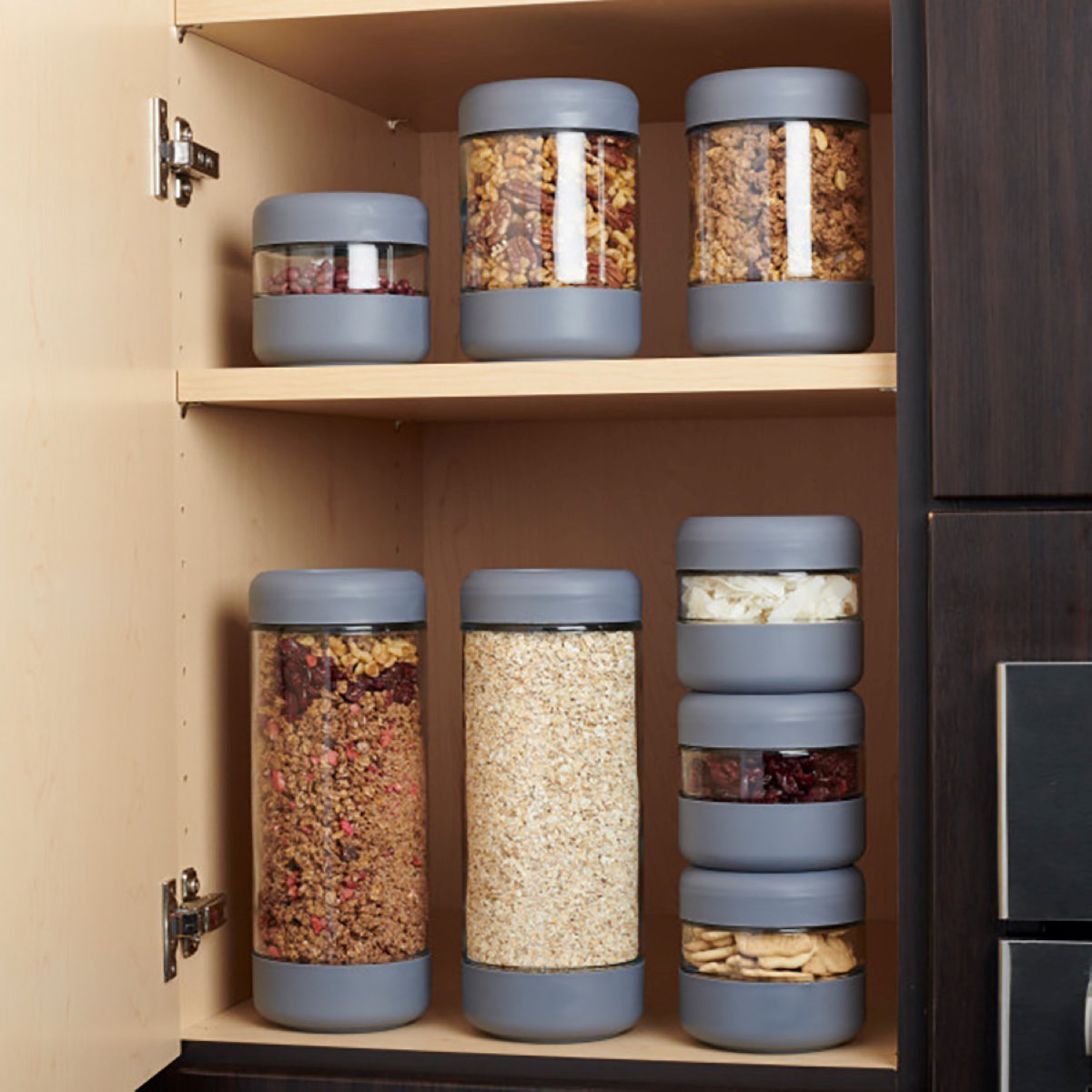 Anchor Hocking Secure Lock Revolution Storage Jar - Thumbnail 4