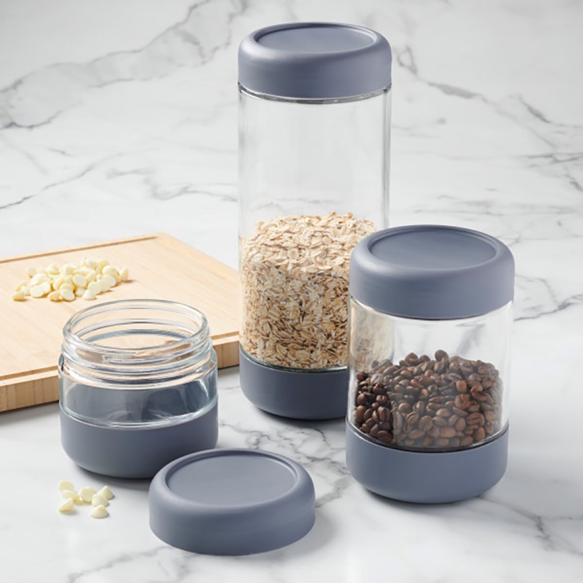 Anchor Hocking Secure Lock Revolution Storage Jar
