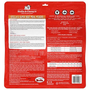 Stella & Chewy's Dog Freeze Dried Meal Mixers - Super Beef