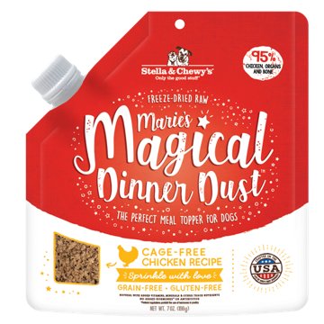 Stella & Chewy's Marie's Freeze-Dried Magical Dinner Dust Meal Topper - Chicken