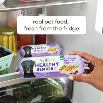 Freshpet Select Healthy & Natural Dog Food for Senior Dogs - Fresh Chicken Roll